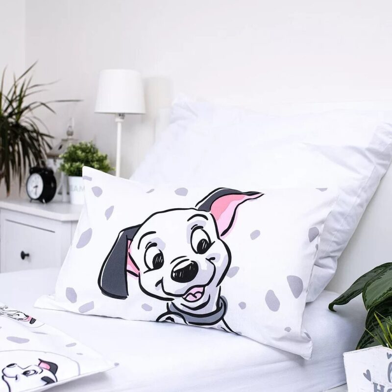 Katoen dekbedset Puppies 100 x 135 cm Katoen van 101 Dalmatiërs in 100 x 135 cm