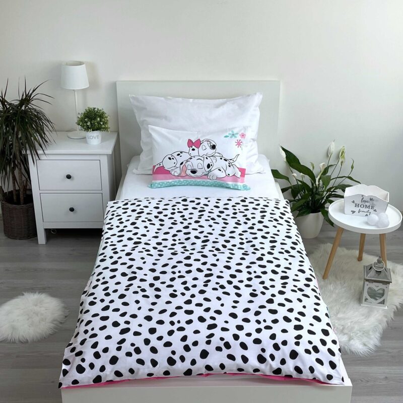 Katoen dekbedset 100 x 135 cm Katoen van 101 Dalmatiërs in 100 x 135 cm