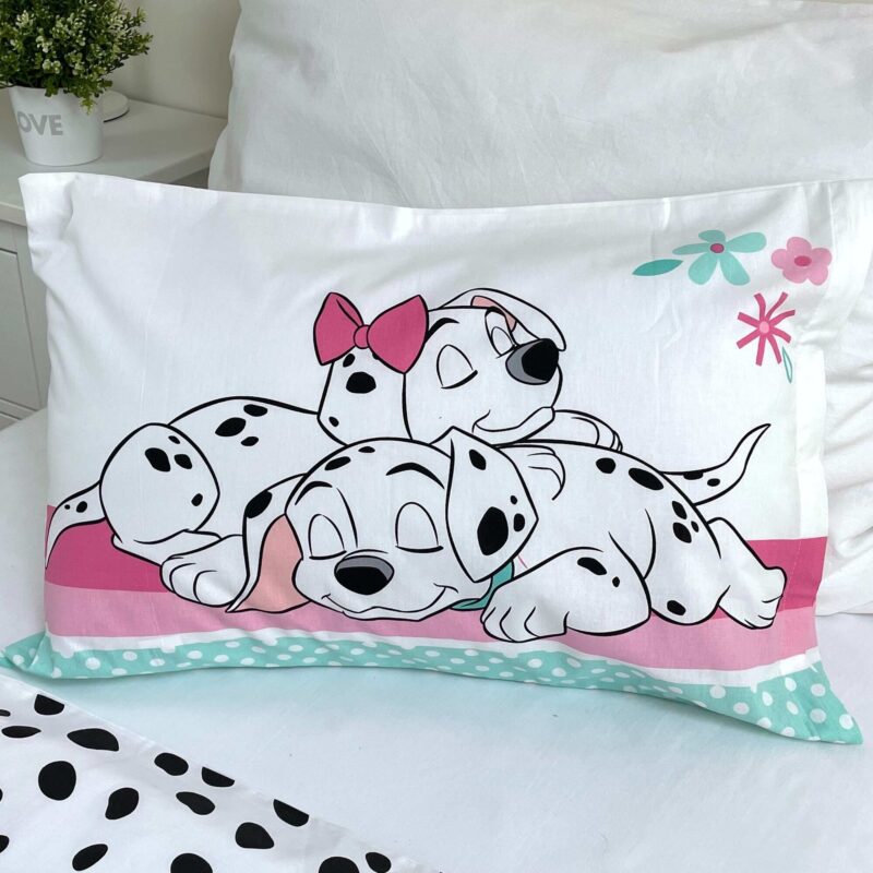 Beddengoed 100 x 135 cm Katoen 100 x 135 cm van 101 Dalmatiërs, Wit