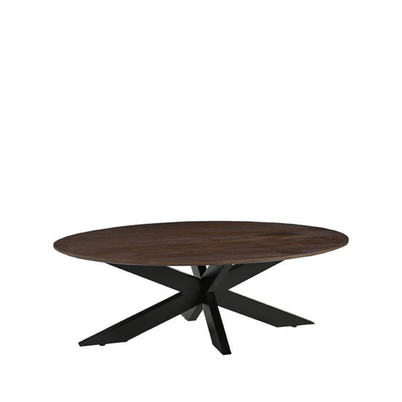 Label51 tafel James - Espresso - Mangohout