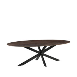 Label51 eetkamertafel James - Espresso - Mangohout