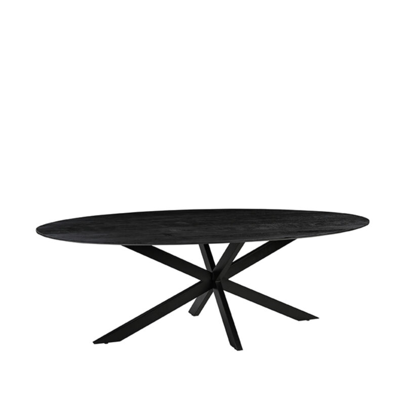Mangohout tafel James van Label51 - Zwart