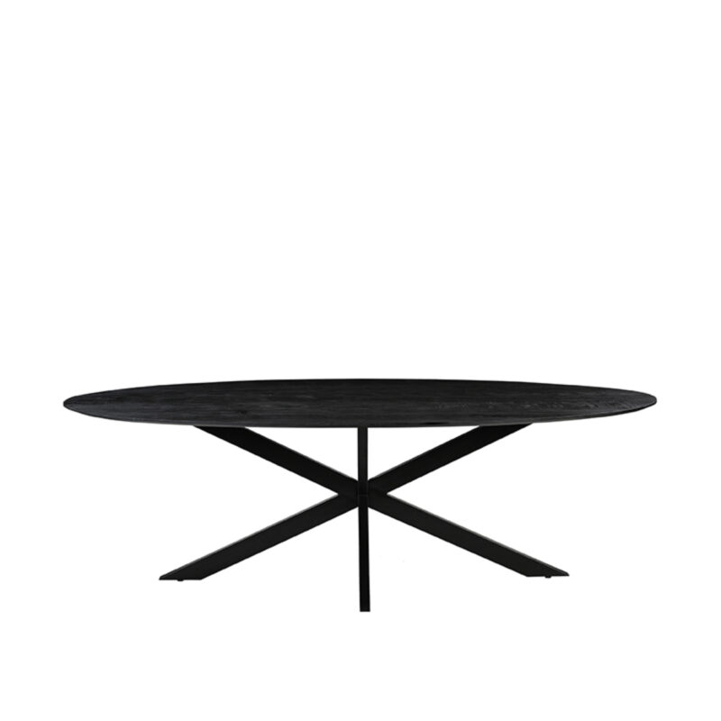 James eettafel van Label51 - Zwart