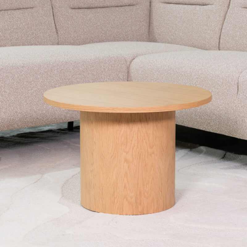 LABEL51 Salontafel Oliva - Naturel - Eiken - 60 cm