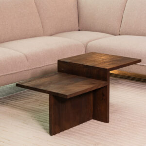 Label51 tafel Skip - Espresso - Mangohout