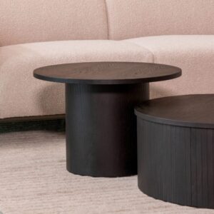 Label51 tafel Oliva - Zwart - Eiken