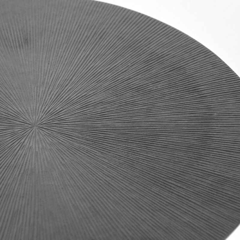 LABEL51 Bijzettafel Nobby - Antiek ash - Metaal - 40 cm Nobby