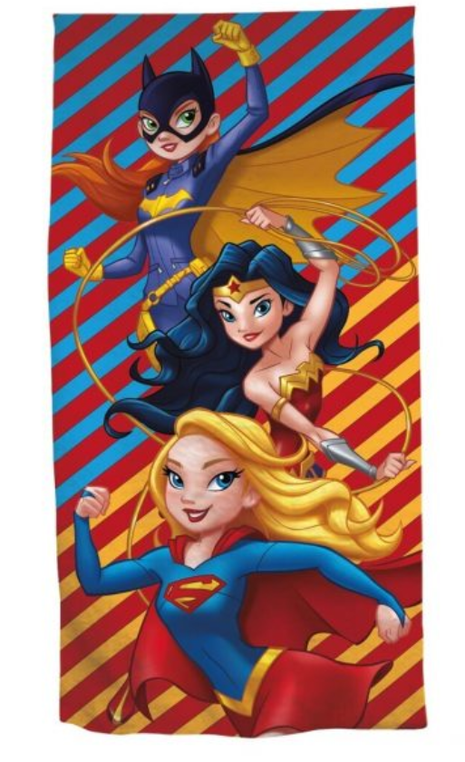 Superman strandlaken 70 x 140 cm - Blauw - 70 x 140 cm - 100% Polyester