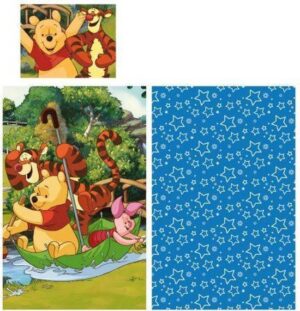 Disney Winnie The Pooh dekbedovertrek 90 x 140 cm - Roze - 90 x 140 cm - 100% katoen