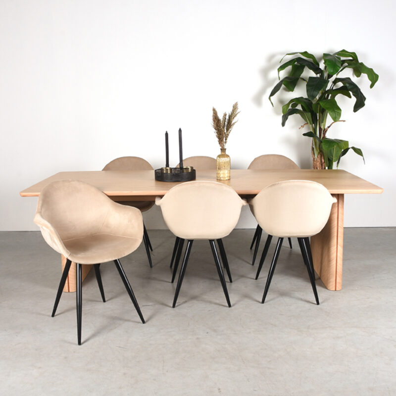 Label51 eettafel van Eiken, Jule