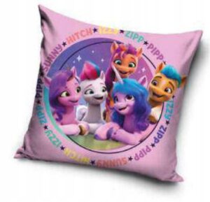My Little Pony kussen 40 x 40 cm Paars/roze - Roze - 40 x 40 cm - 100% Polyester