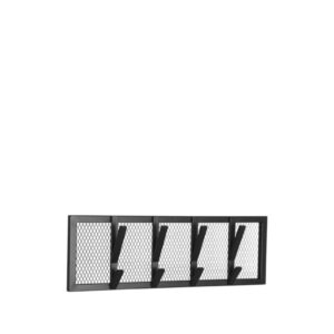 LABEL51 Kapstok Gruff - Zwart - Metaal - M