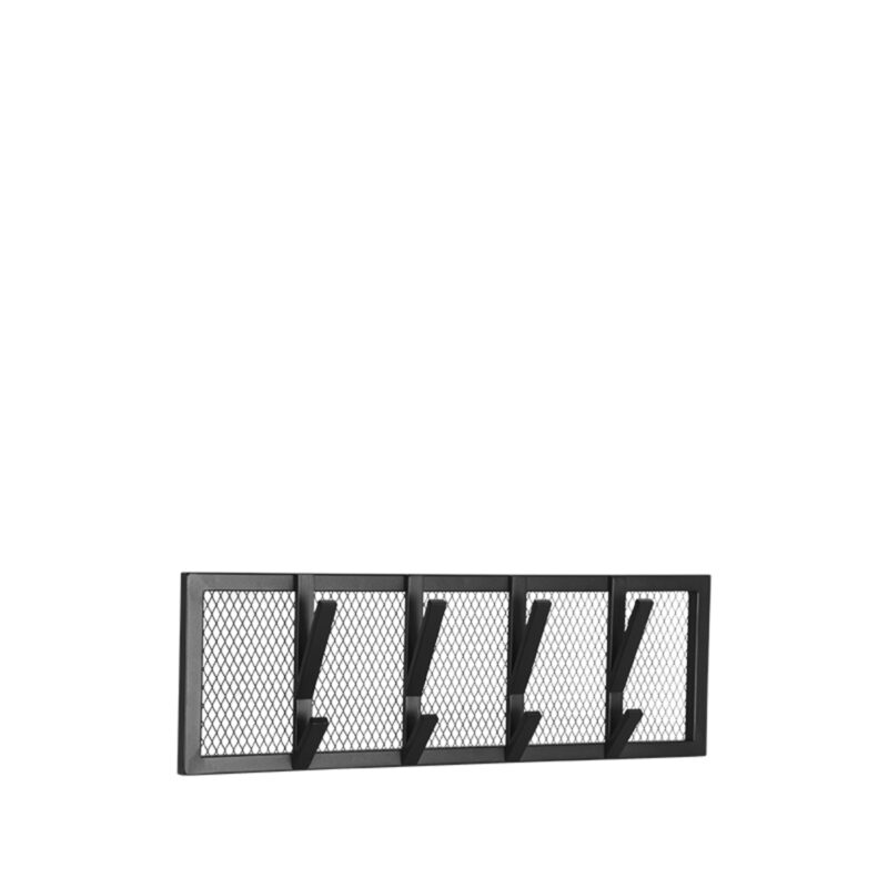 LABEL51 Kapstok Gruff - Zwart - Metaal - M