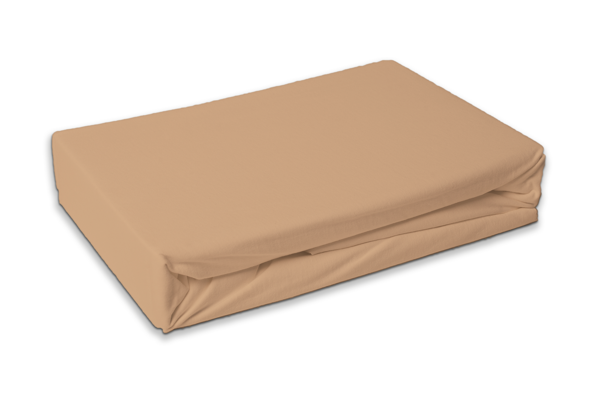 Dekbeddengoed hoeslaken - Beige - 80% Katoen / 20% Polyester