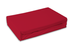 Dekbeddengoed hoeslaken - Rood - 80% Katoen / 20% Polyester - foto 1
