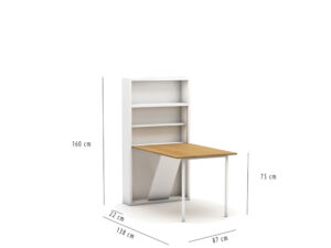 Opklapbare eettafel