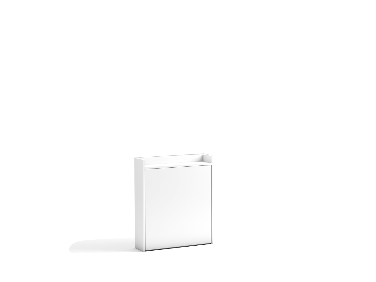 Bijzettafel met 3 kastplanken van