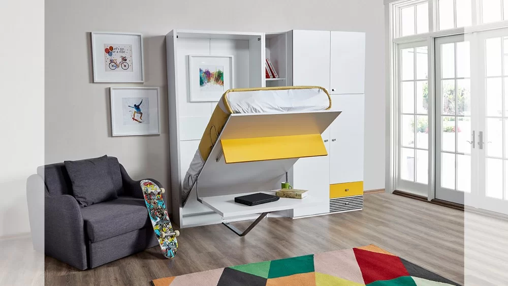 Bedkast met bureau van Multimo - foto 3