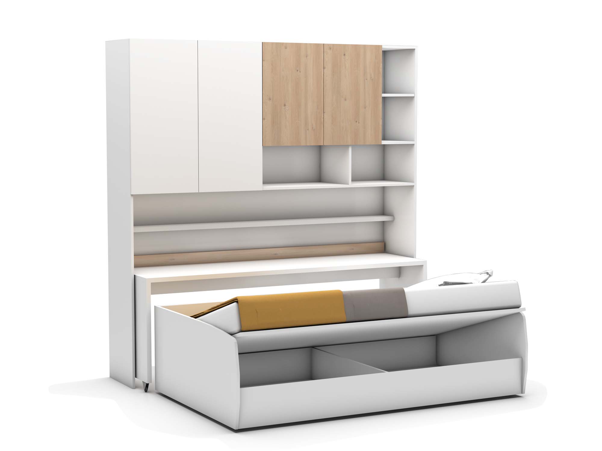 Bedkast Icon compact 3 bedden van Multimo