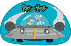 Rick & Morty sierkussen Shuttle 40 x 40 cm - Blauw - 40 x 40 cm - 100% Polyester