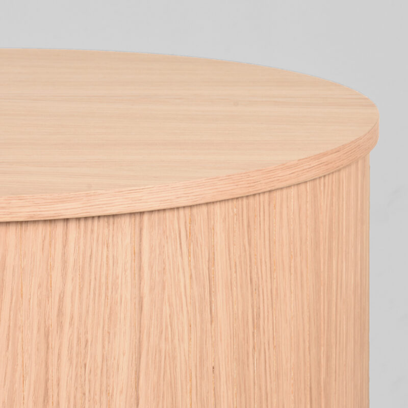 Eiken bijzettafel Oliva van Label51 - foto 3