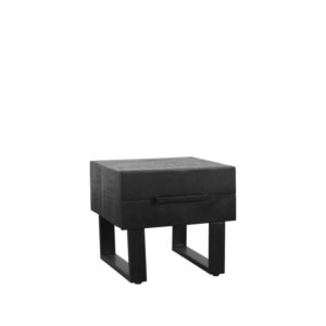 Label51 tafel Santos - Zwart - Mangohout