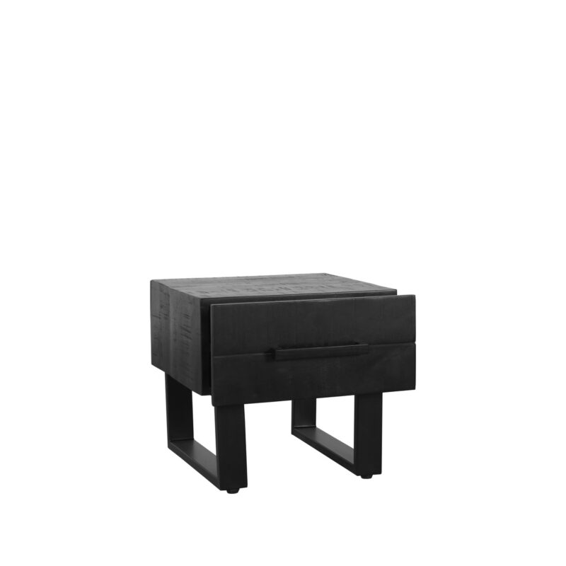 Mangohout bijzettafel Santos van Label51