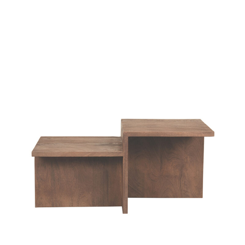 Mangohout bijzettafel Skip van Label51