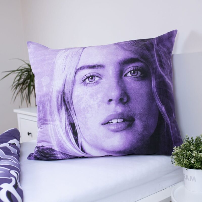 Billie Eilish dekbedovertrek 140 x 200 cm van 100% katoen