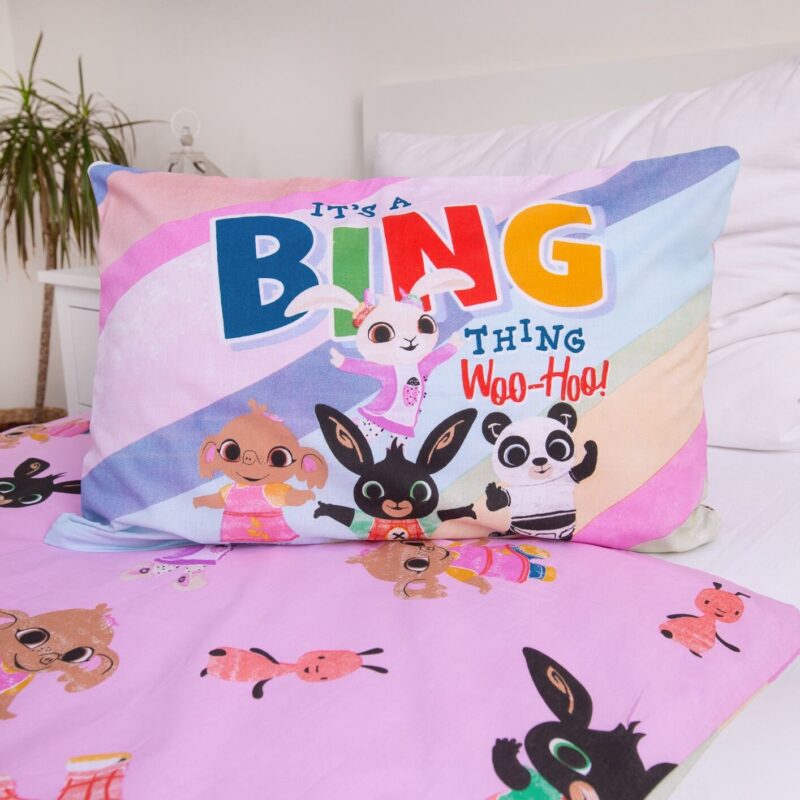 Beddengoed woo hoo 100 x 135 cm van Bing, Multicolor