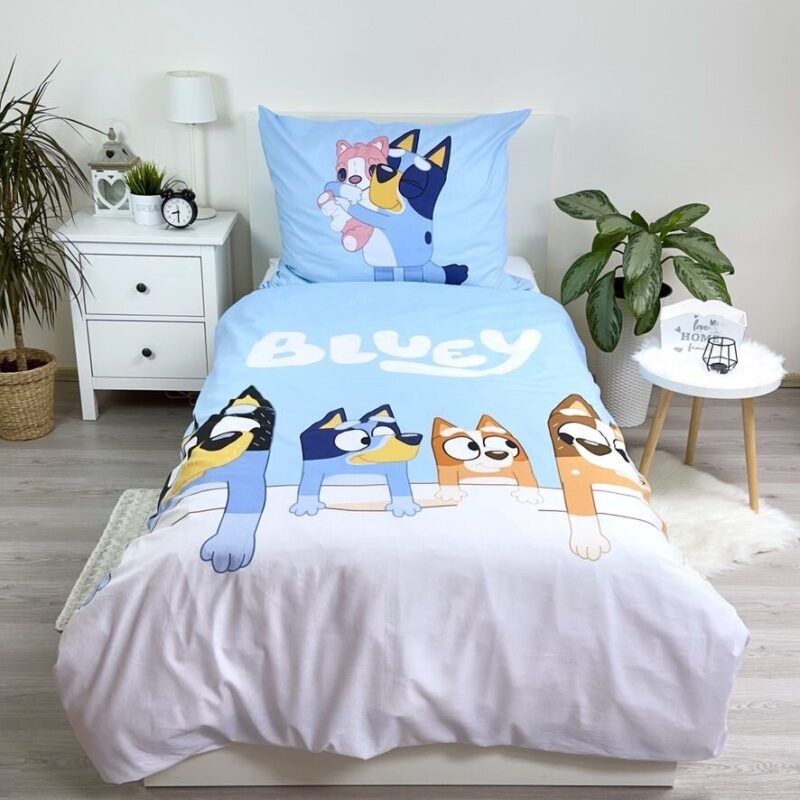 100% katoen dekbedset Sleep 140 x 200 cm van Bluey in 140 x 200 cm