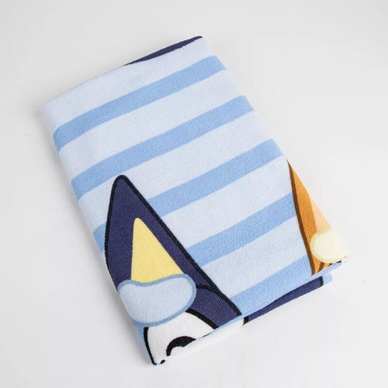 100% Polyester strandhanddoek 70 x 140 cm van Bluey in 70 x 140 cm