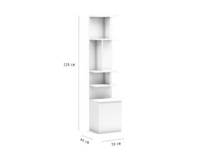 Multimo opklapbed 228 cm hoog - Wit - foto 1