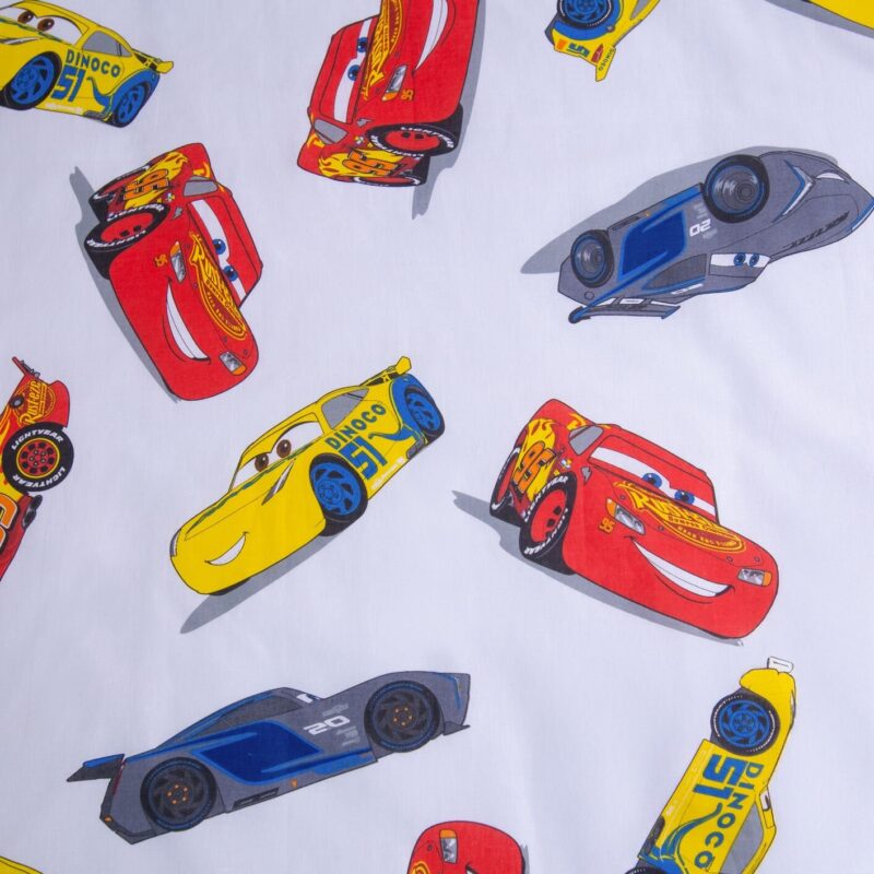 Cars dekbedovertrek 100 x 135 cm van Katoen, Champion