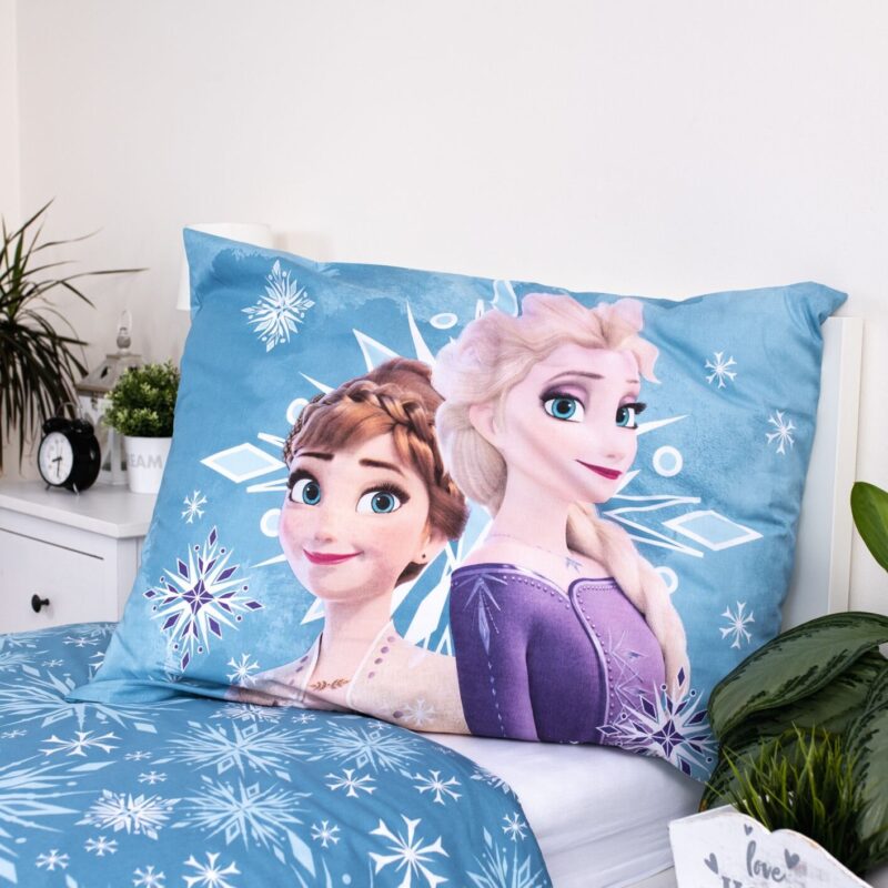 Multicolor overtrek van Disney Frozen - Anna en Elsa - 100% katoen