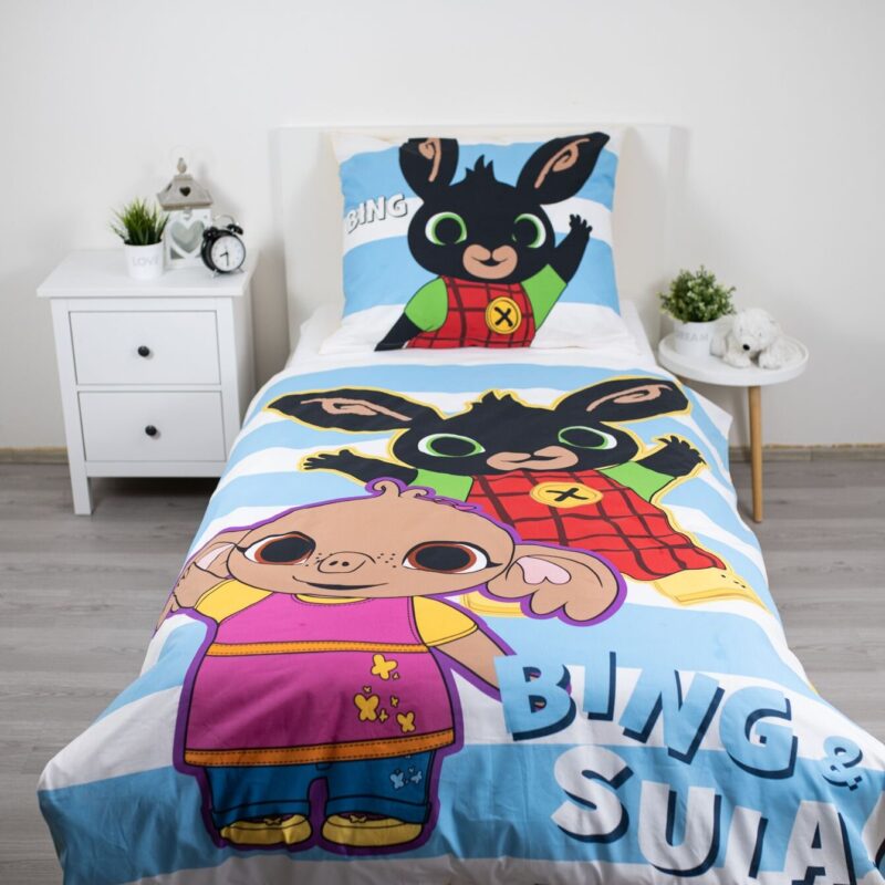 Overtrek van Bing, 140 x 200 cm, kussensloop 70 x 90 cm