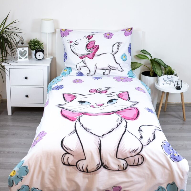 Overtrek van Disney AristoCats, 140 x 200 cm, kussensloop 70 x 90 cm