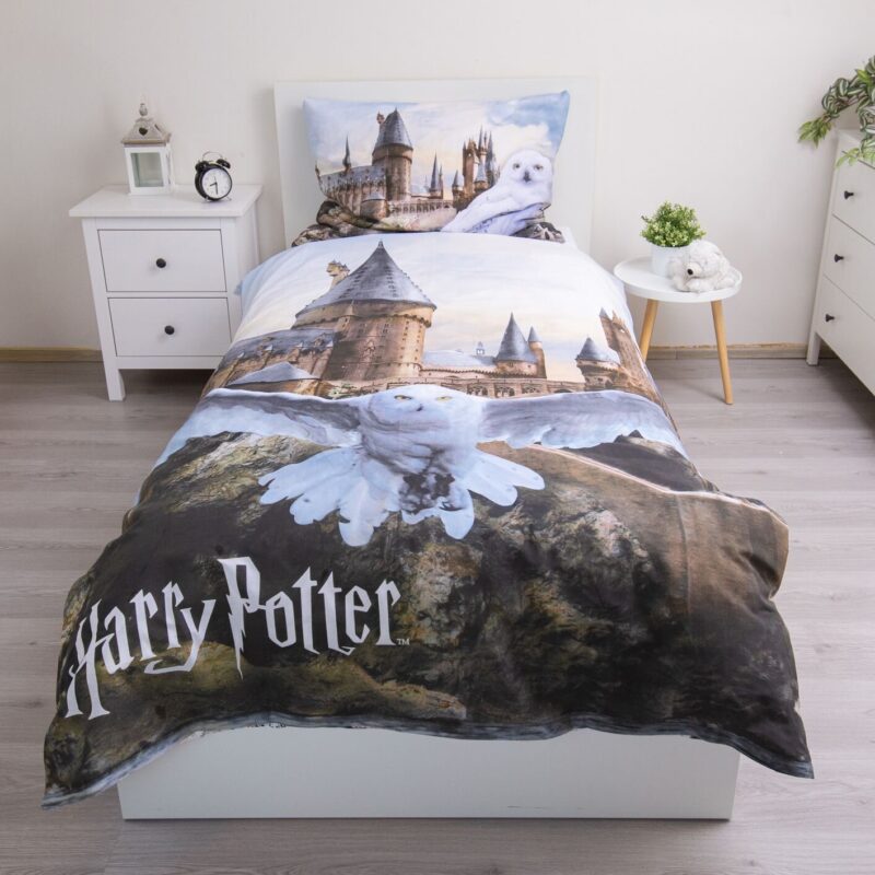 Hedwig overtrek van Harry Potter, 140 x 200 cm, kussensloop 70 x 90 cm