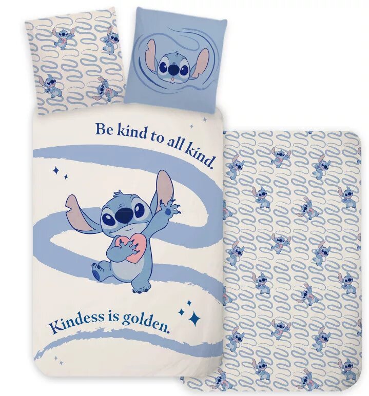 100 x 135 cm overtrek van Lilo en Stitch, 100 x 135 cm, kussensloop 40 x 60 cm - kussensloop 40 x 60 cm