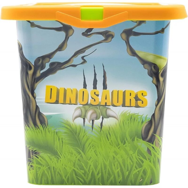 Dinosaurus opbergbox groen