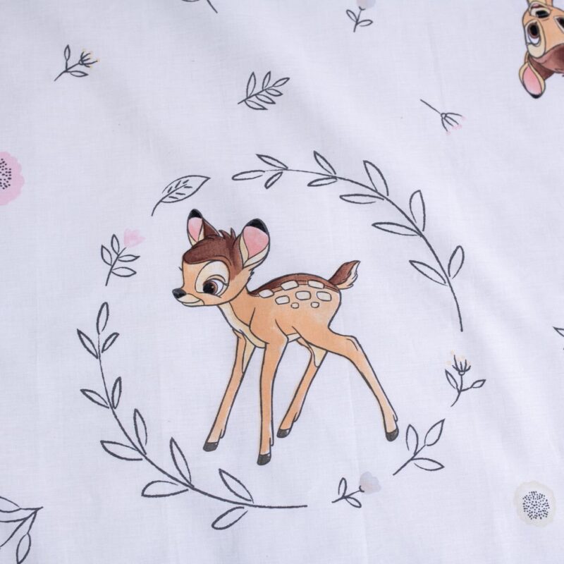 Katoen dekbedset van Disney Bambi in 100 x 135 cm