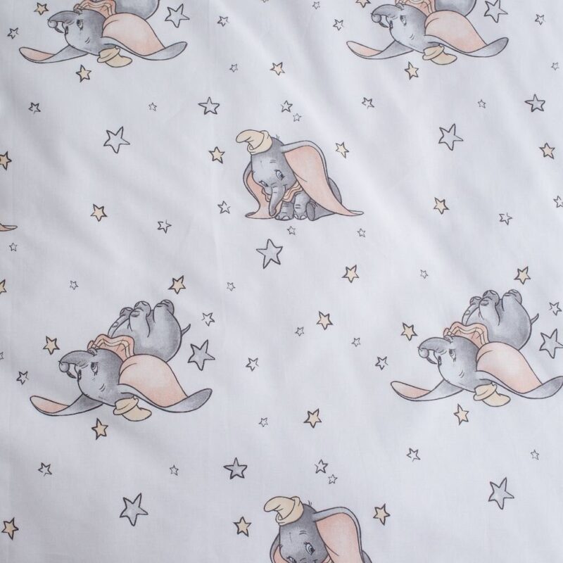 Disney Dumbo dekbedovertrek 100 x 135 cm van Katoen