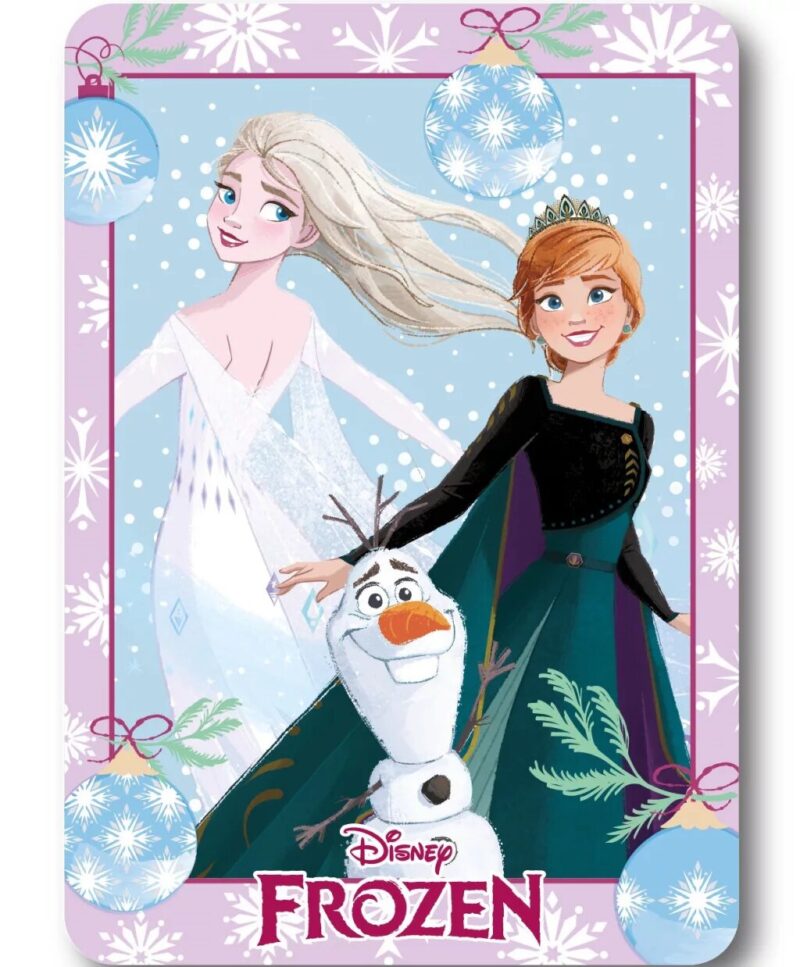 100% Polyester fleeceplaid 100 x 140 cm van Disney Frozen in 100 x 140 cm