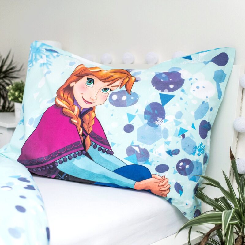 Disney Frozen dekbedovertrek 140 x 200 cm van 100% katoen - kussensloop 70 x 90 cm