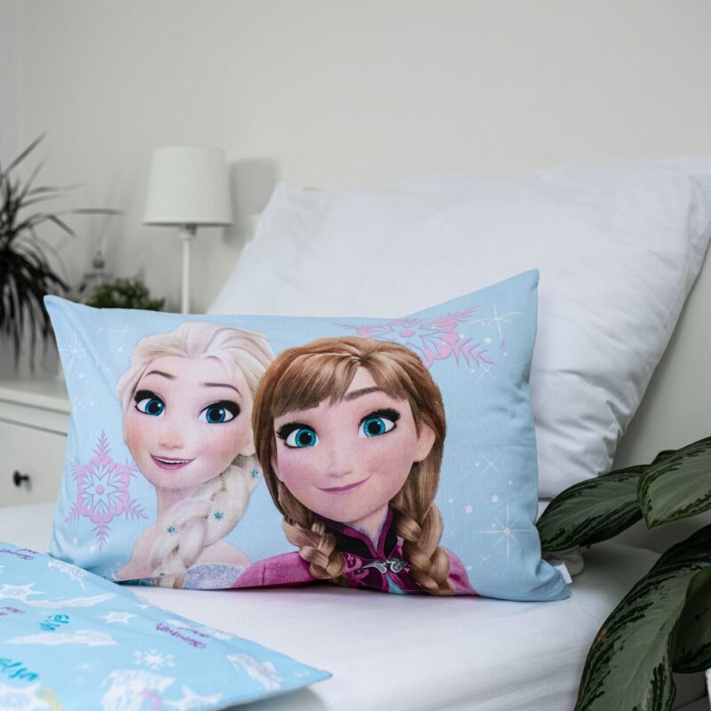 Beddengoed Sisters 100 x 135 cm van Disney Frozen, Blauw