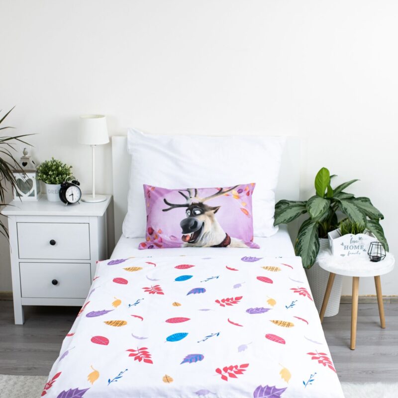 Katoen dekbedset Wind van Disney Frozen in 100 x 135 cm