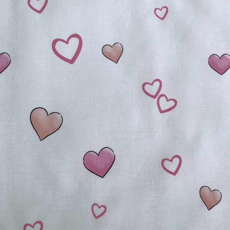 Disney Minnie Mouse dekbedovertrek 100 x 135 cm van Katoen, Hearts