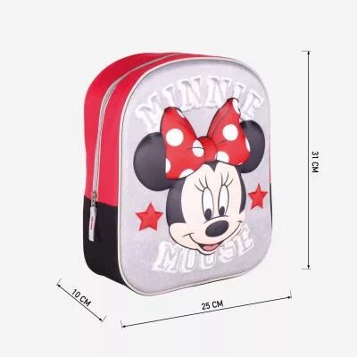 Tas 3D 31x25x10 cm 31 x 25 cm van Disney Minnie Mouse