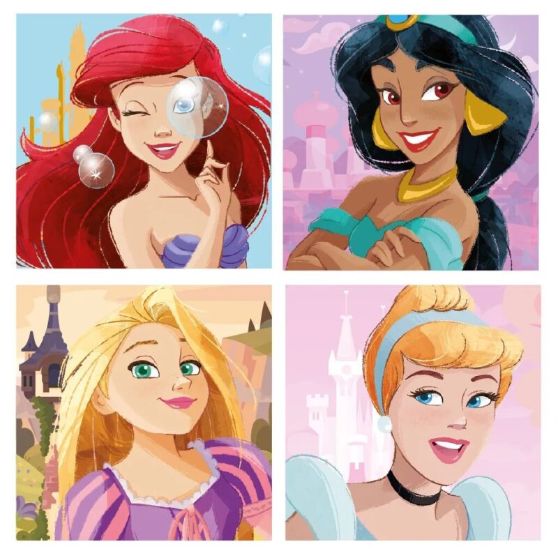 Disney Princess opbergbox detail
