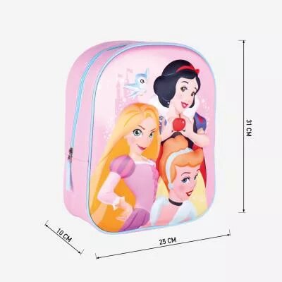 Disney Princess schoudertas 31 x 25 cm van 100% Polyester, 31x25x10 cm